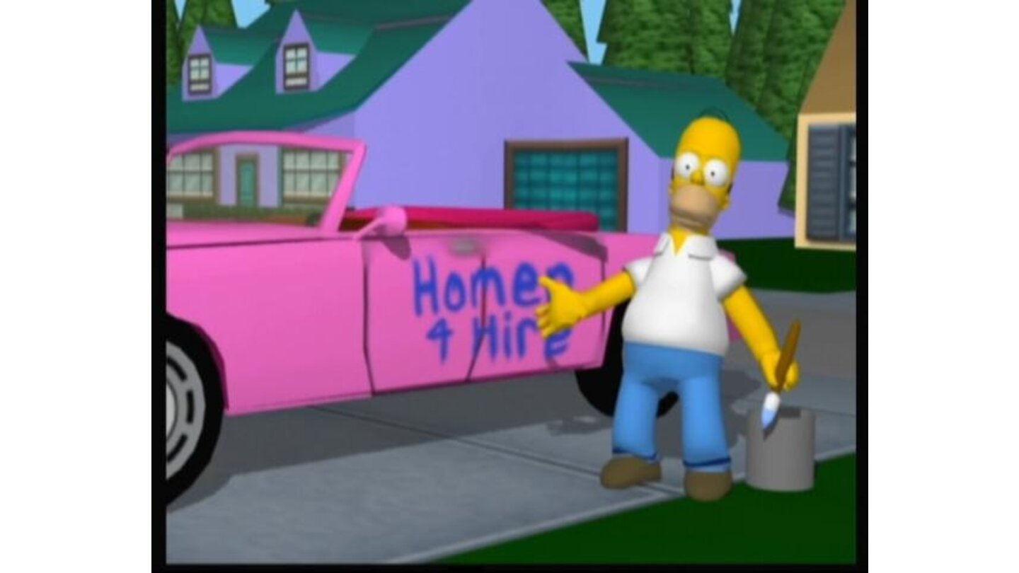 Homer saw an opportunity for a profitable job as a driver.