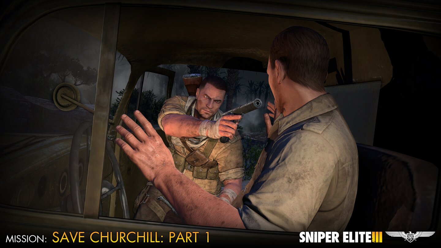 Sniper Elite 3 - Screenshots aus dem Save-Churchill-DLC