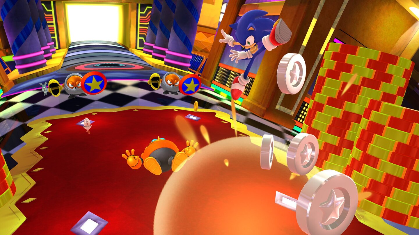 Sonic: Lost World
Spielbar: ja - Stand: Nintendo, Halle 9.1: A020, A021, B020