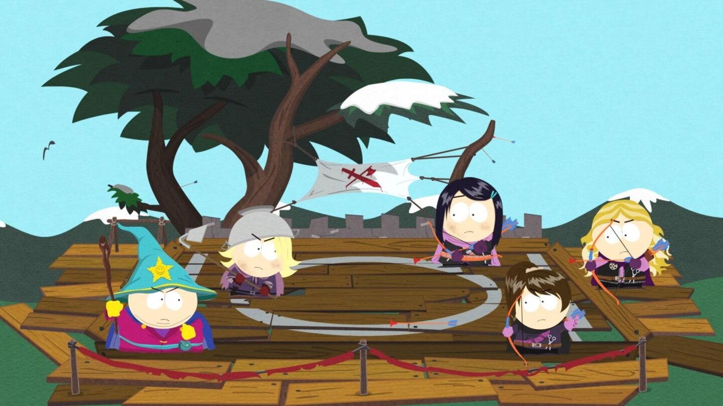 South Park: The Stick of TruthZu Southpark sind schon mehrere Spiele erschienen, unter anderem eine Tower Defense, ein Jump and Run und mehrere Shooter.