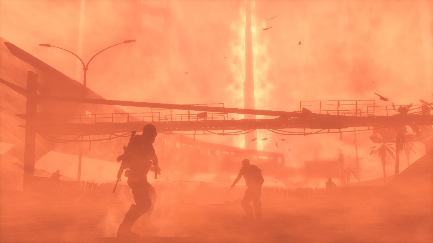 Spec Ops: The LineDas ist nicht das Auge Saurons, sondern ein Hochhaus, an dem der Sandsturm verwirbelt.