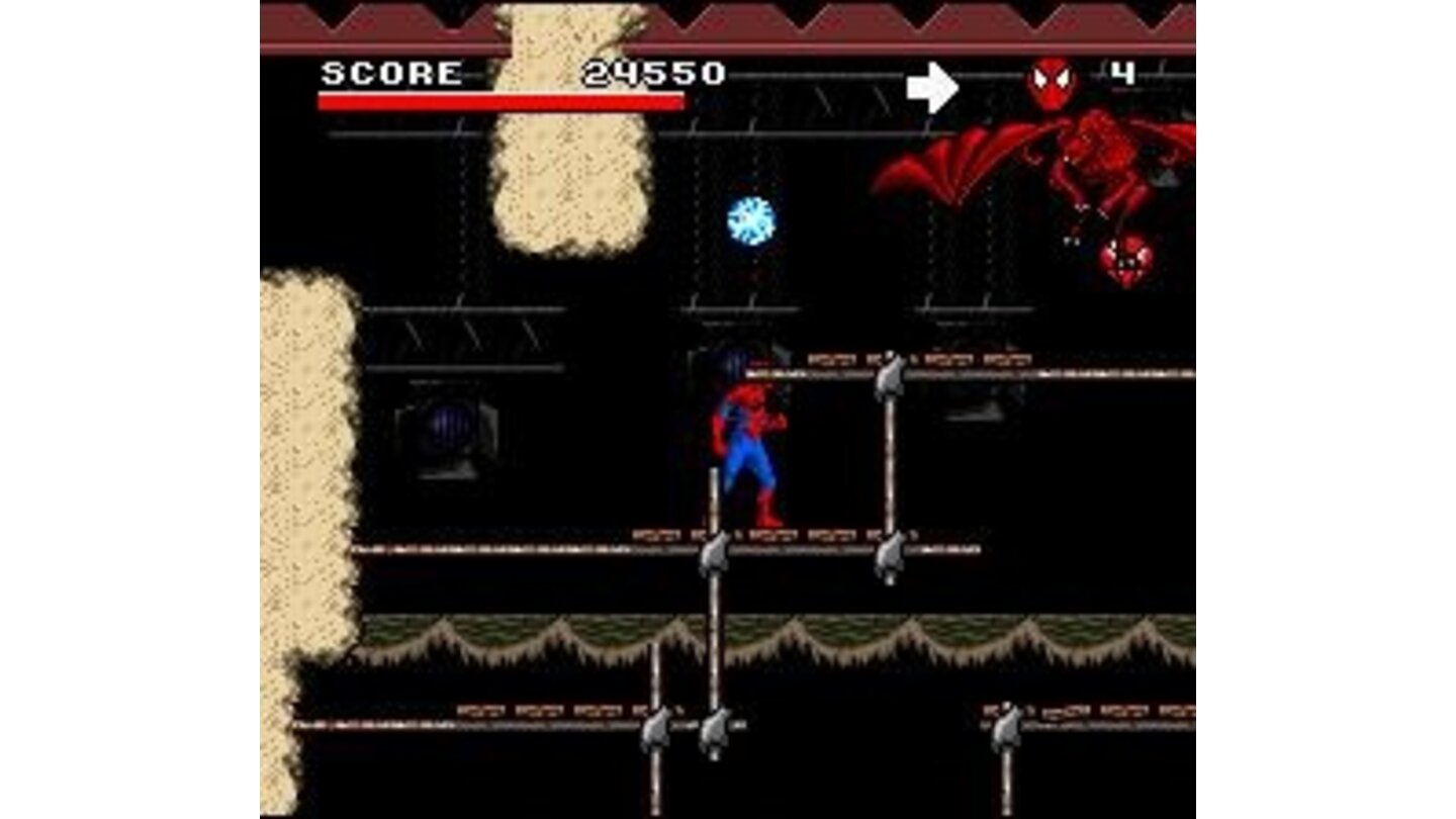 The boss of Spiderman's second level.