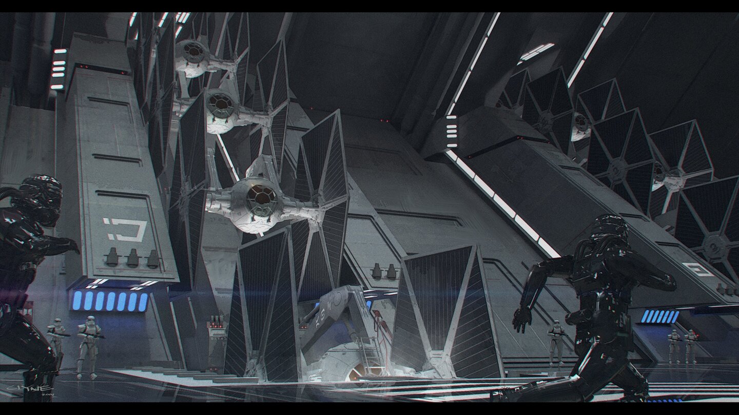 Concept-Art zu Star Wars: Das Erwachen der Macht