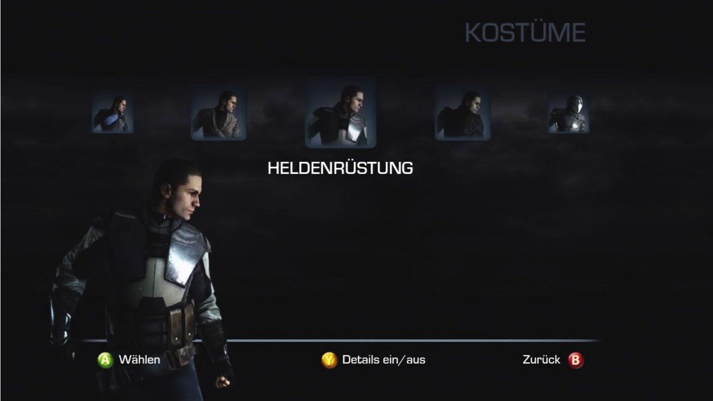 Star Wars: The Force Unleashed 2Freispielbares Outfit: Heldenrüstung