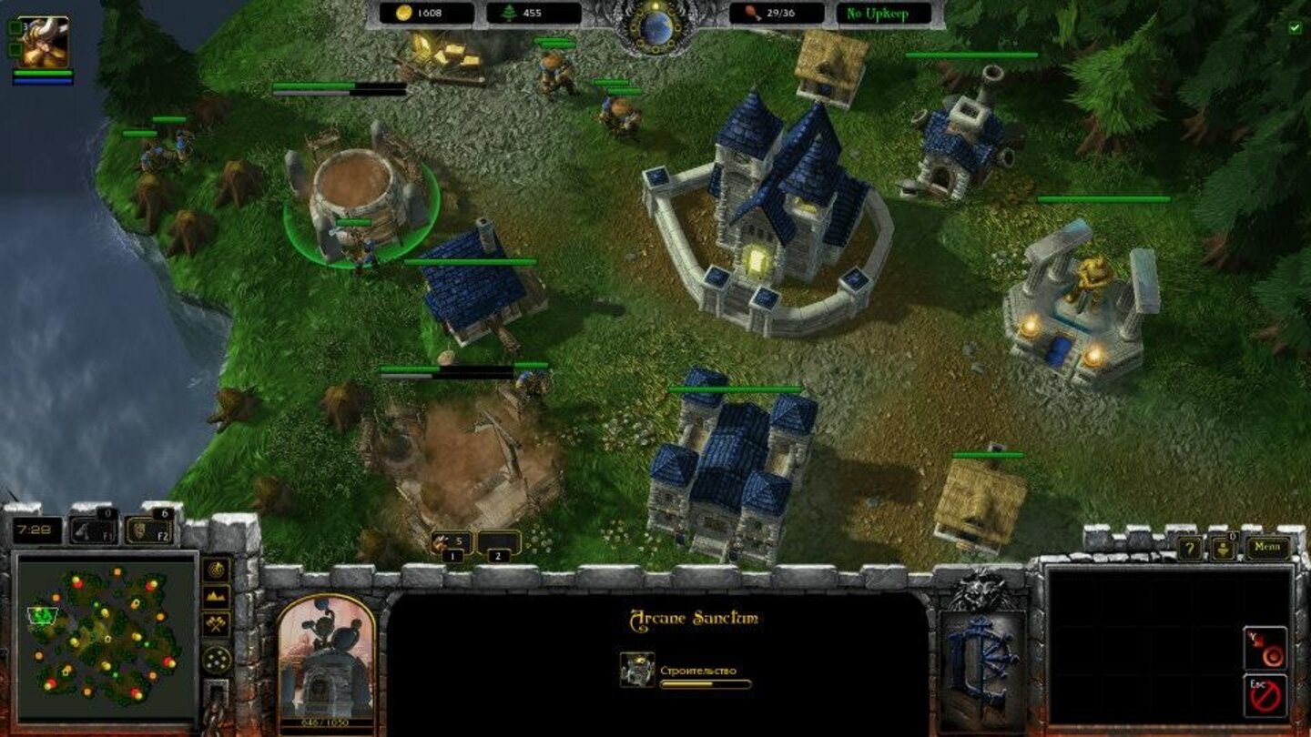 StarCraft 2 Screenshots von der Mod »WarCraft: Armies of Azeroth«