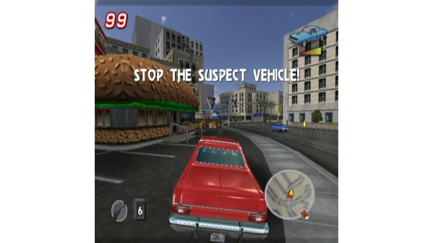 You stop the suspect vehicle!