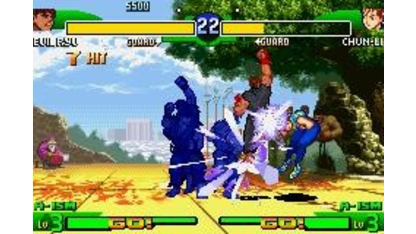 Ryu smashes the opponents with your Akuma fighting style...
