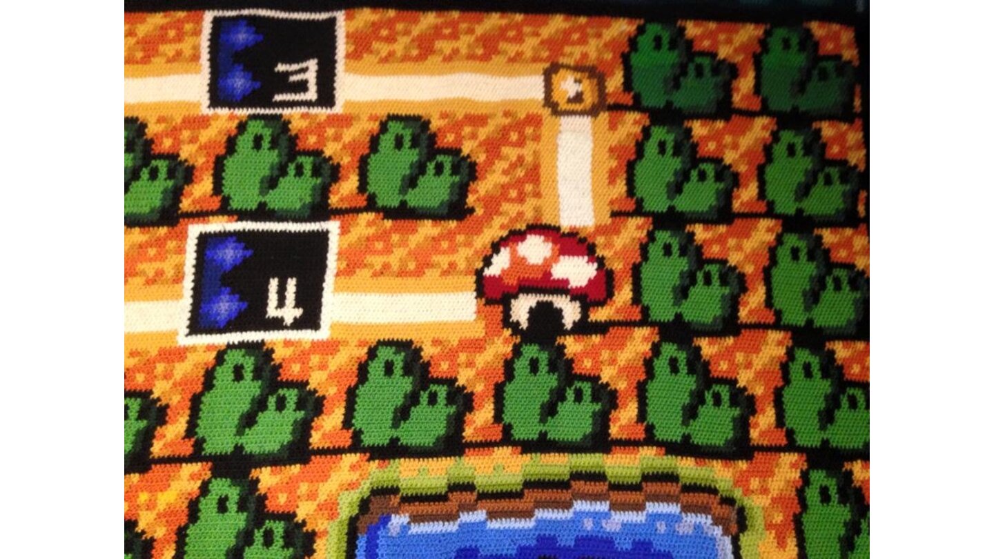 Super Mario-Decke