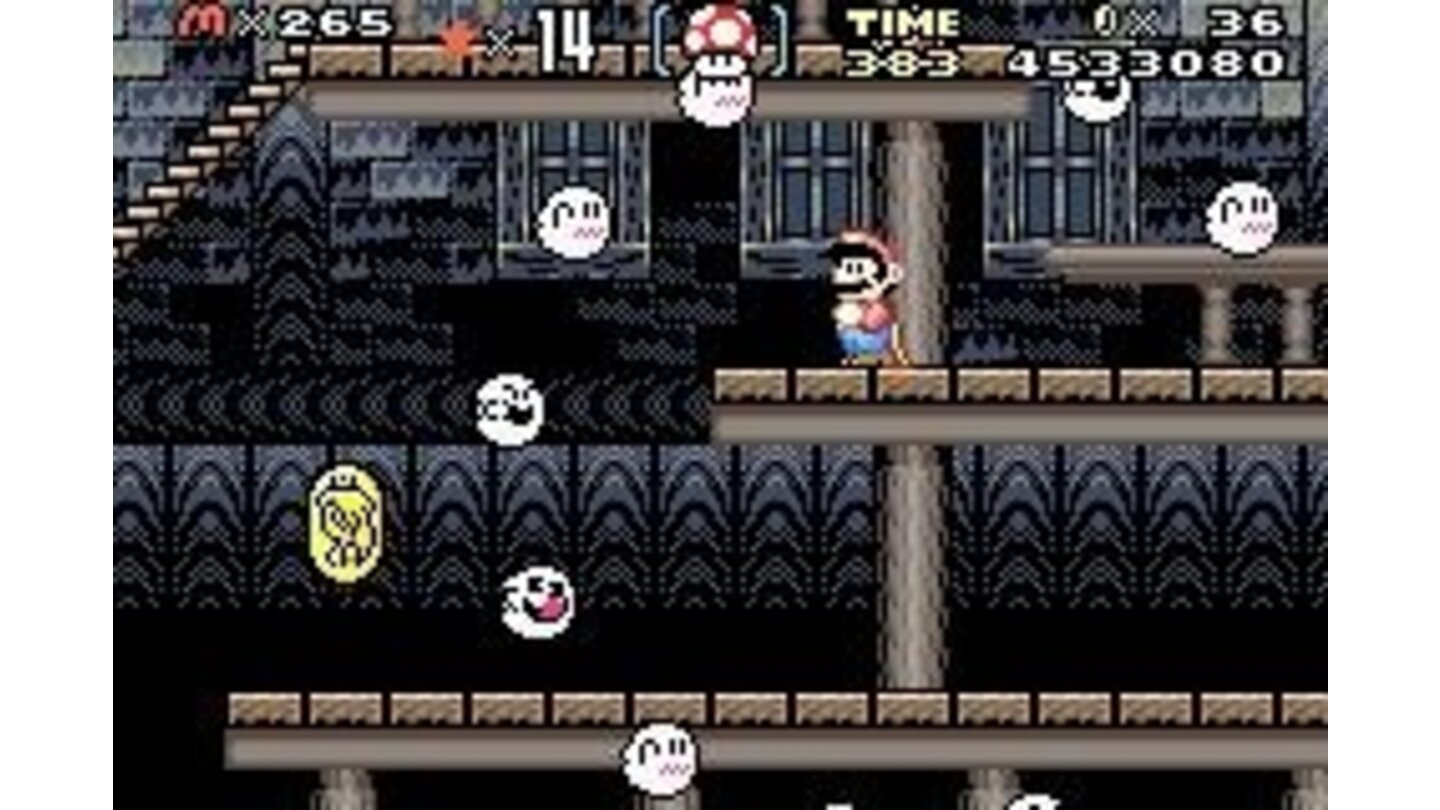 This little ghosts continue tormenting the Mario's journey.