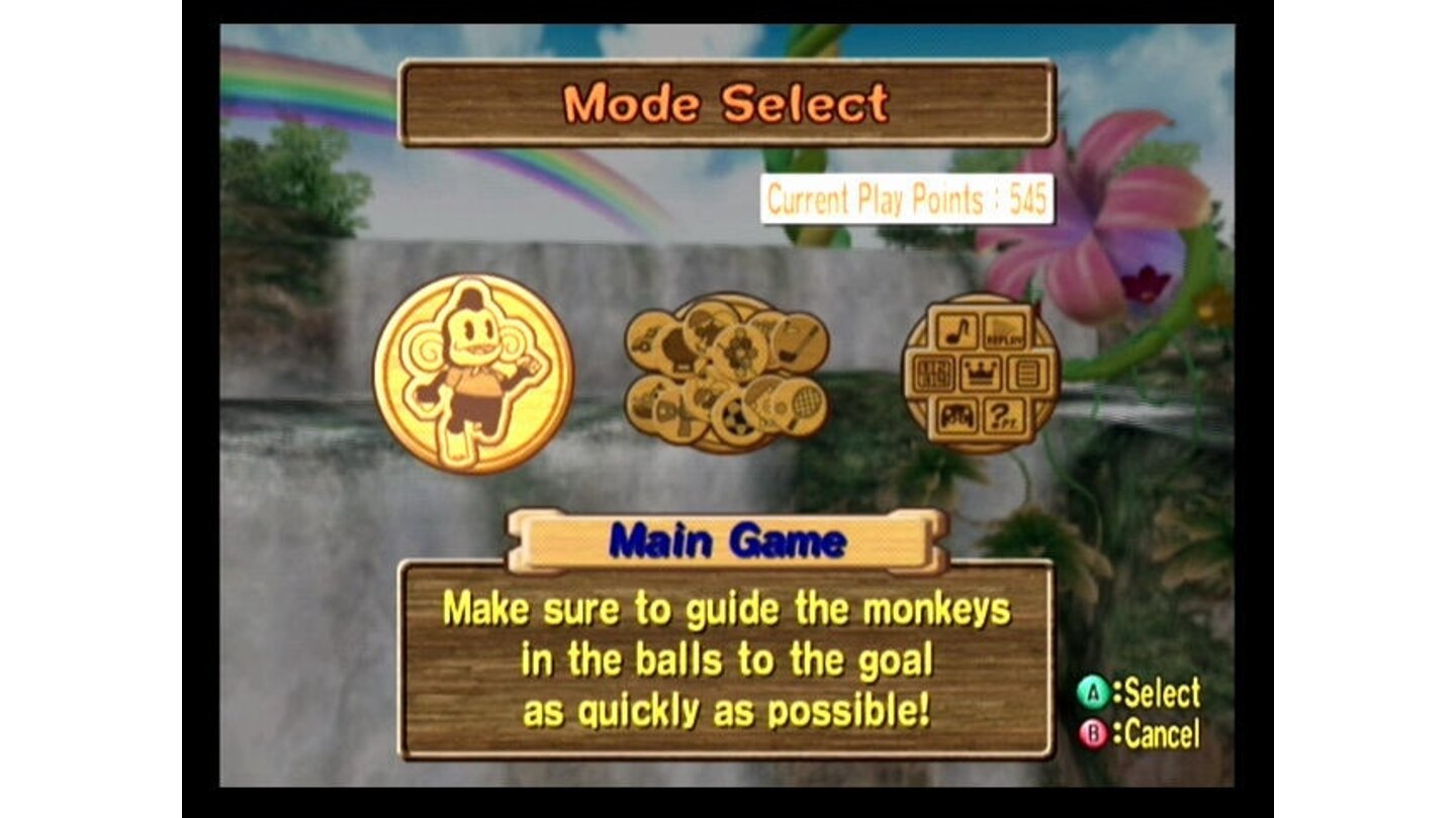 Choose a game mode