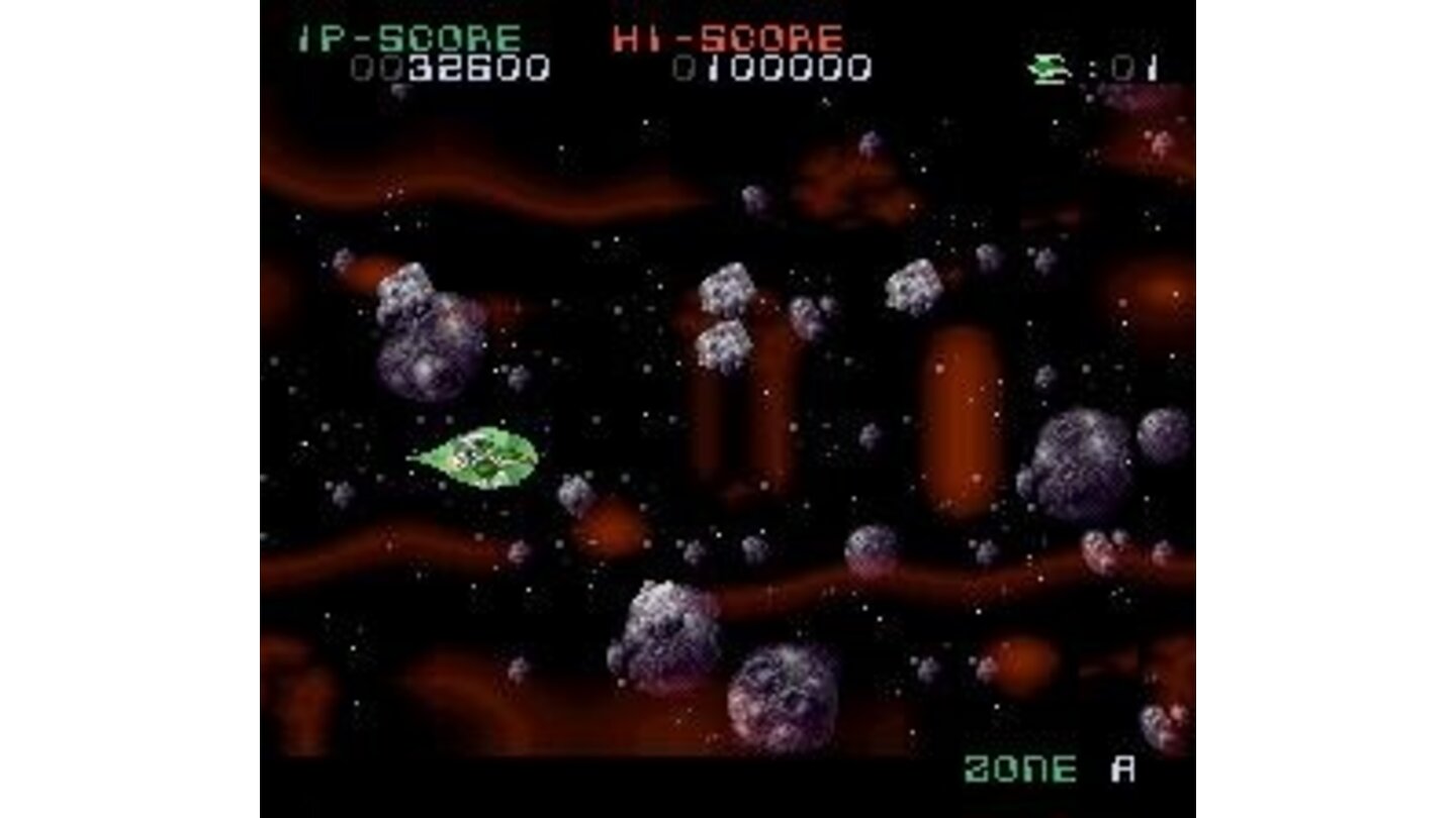 Flying through asteroids