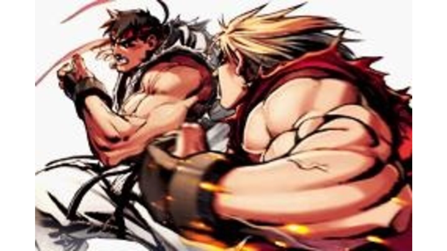 Ryu facing Ken - Intro