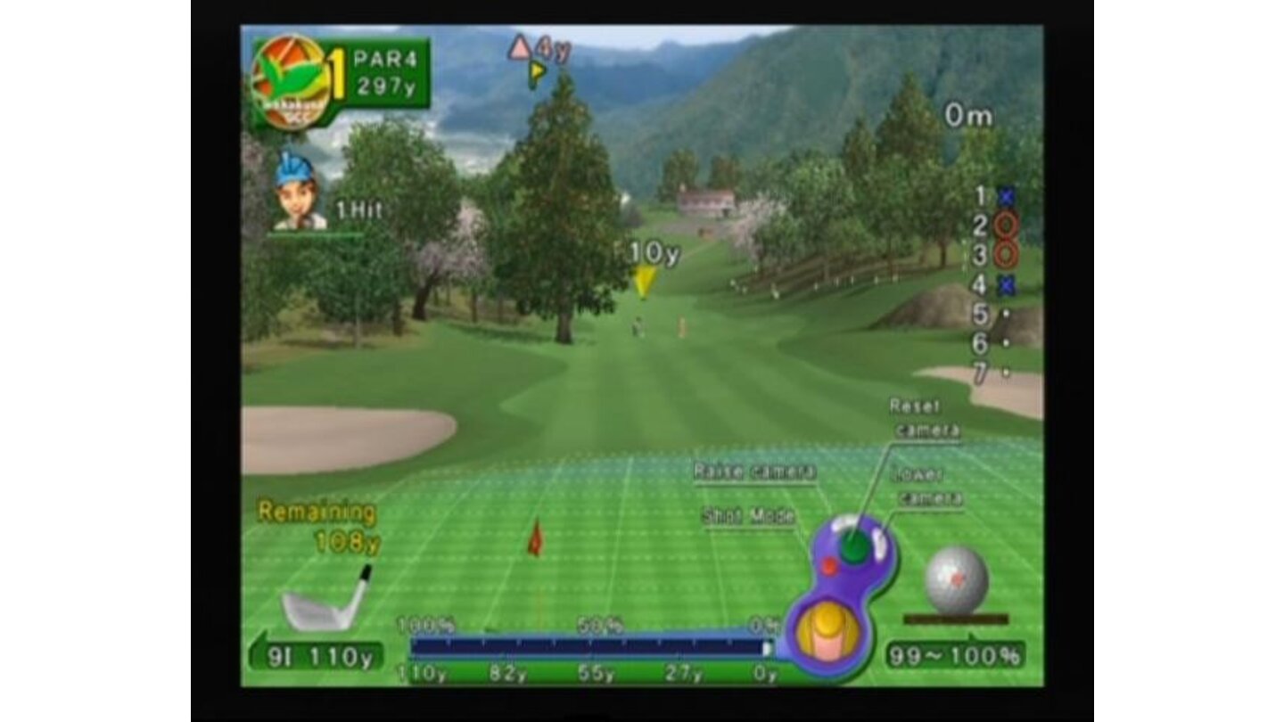 Mission mode in which you must get as close as 16ft from the hole with one shot