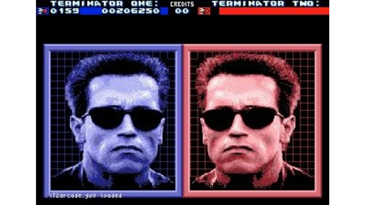 You get to see Arnold Schwarzenegger between levels