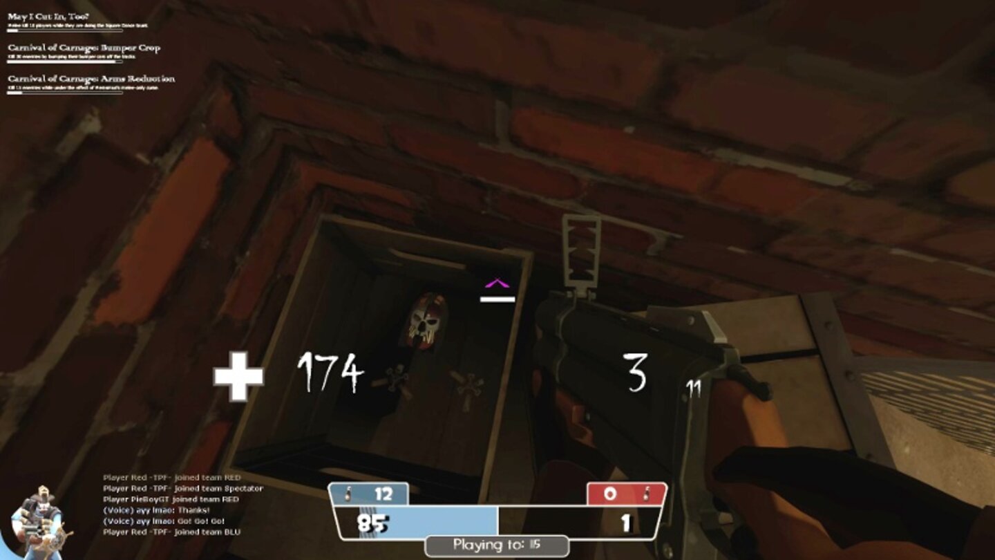 Team Fortress 2Screenshot von den Easter Eggs im Invasion-Update