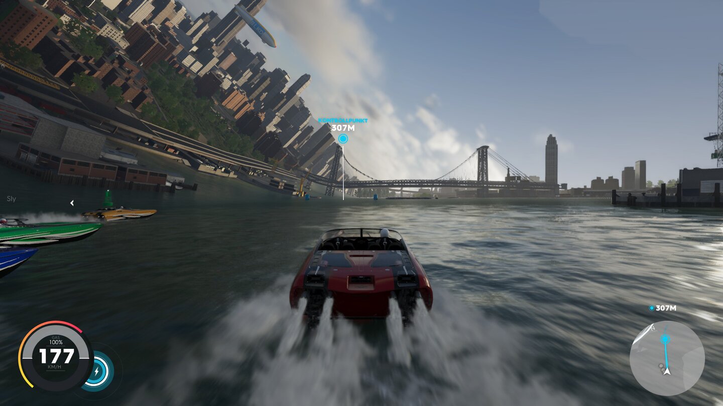 The Crew 2Nein, dieser Screenshot stammt nicht aus dem Film Inception, sondern aus dem ersten Rennen in The Crew 2. Solche Realitätsverzerrungen tauchen aber nur in Schlüsselszenen auf.