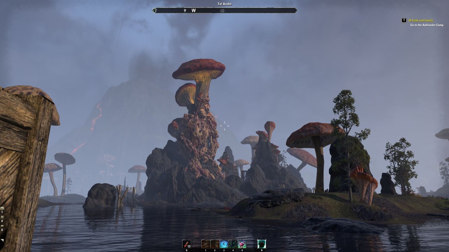 The Elder Scrolls Online MorrowindNicht jeder Dunkelelf bevorzugt Stein und Holz. Die Magier der Telvanni hausen in bizarren Pilztürmen!
