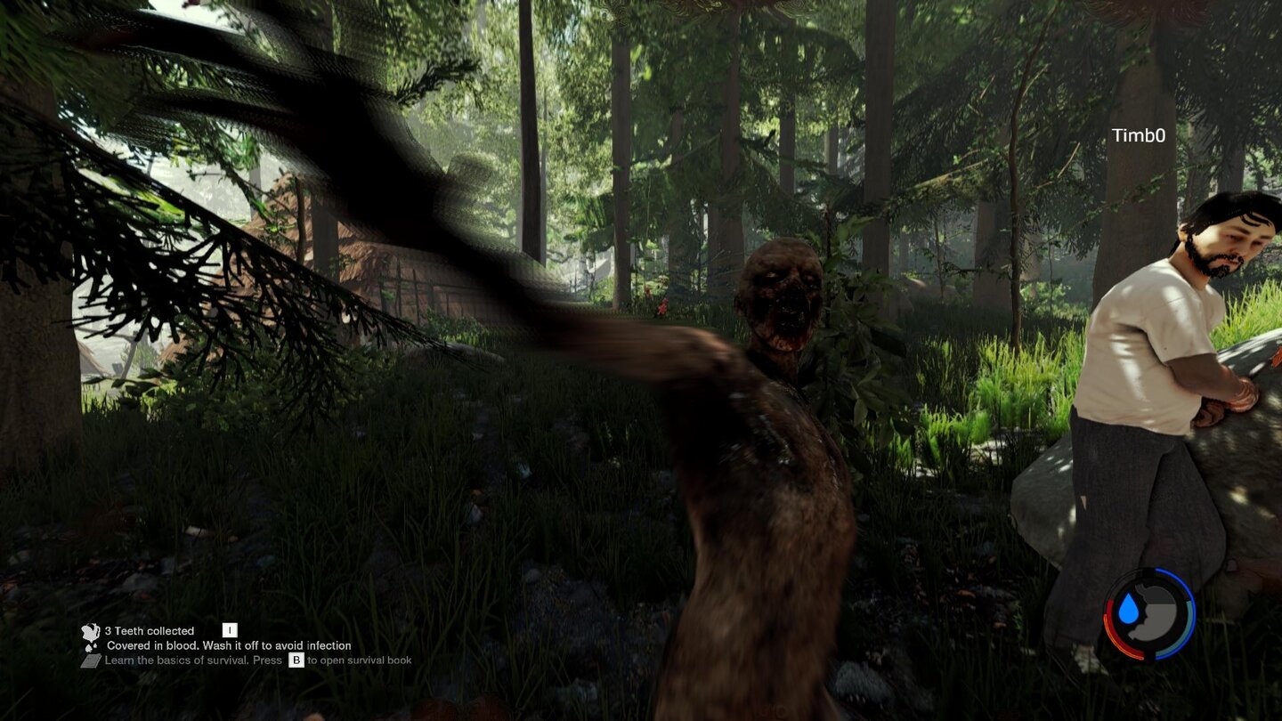 The Forest - Screenshots aus Version 0.20Die Kannibalen zeigen seit der Version 0.20 ein neues Angriffsverhalten.