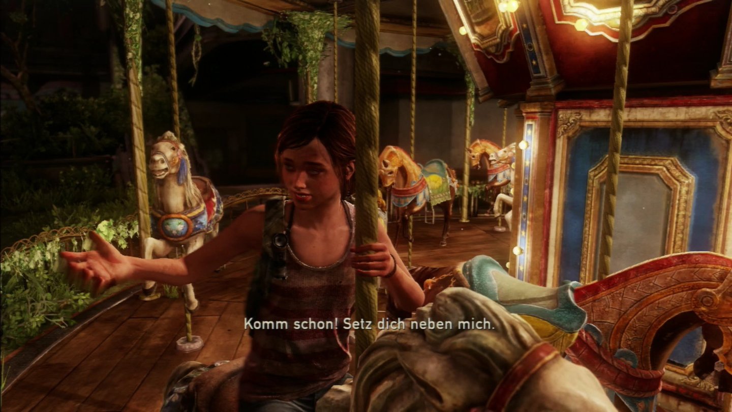 The Last of Us: Left BehindRückblende in eine lustigere Zeit: Ellie geht mit Freundin Riley auf Erkundungstour.