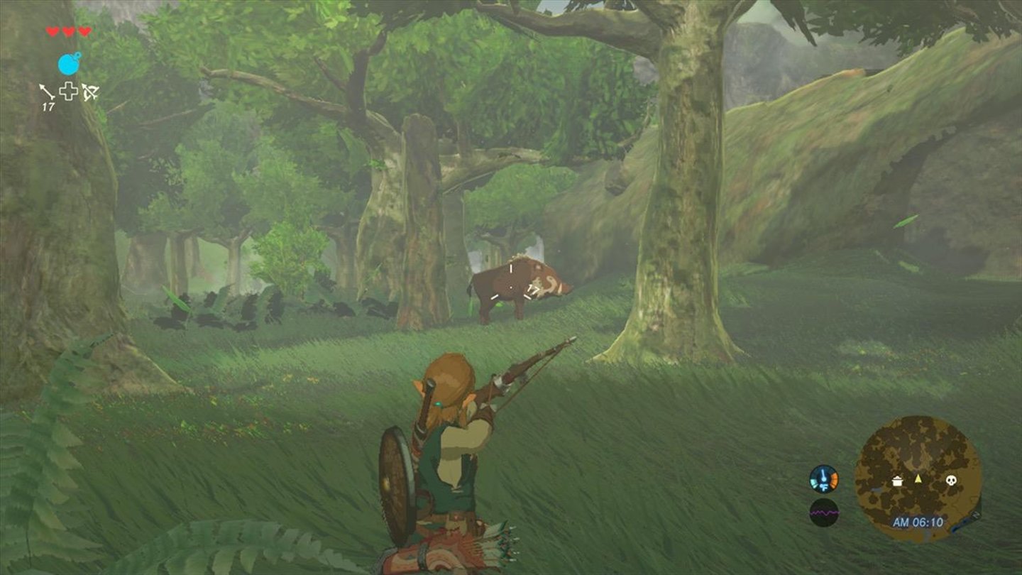 The Legend of Zelda - Breath of the Wild
Die Jagd ist ein wichtiges Spielelement.
