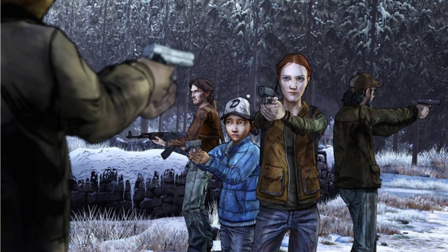 The Walking Dead: Season Two - Episode 4: Amid The RuinsNicht nur innerhalb der Gruppe kommt es zum Konflikt.
