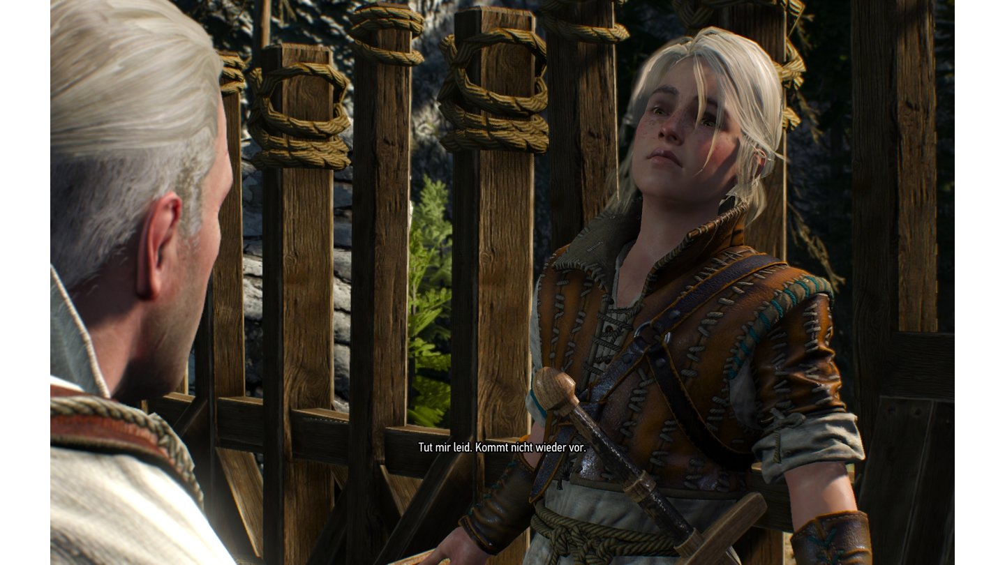 The Witcher 3: Wild Hunt (PC)Denn die Wilde Jagd verfolgt Geralts Ziehtochter Ciri, hier als junges Mädchen im Tutorial.