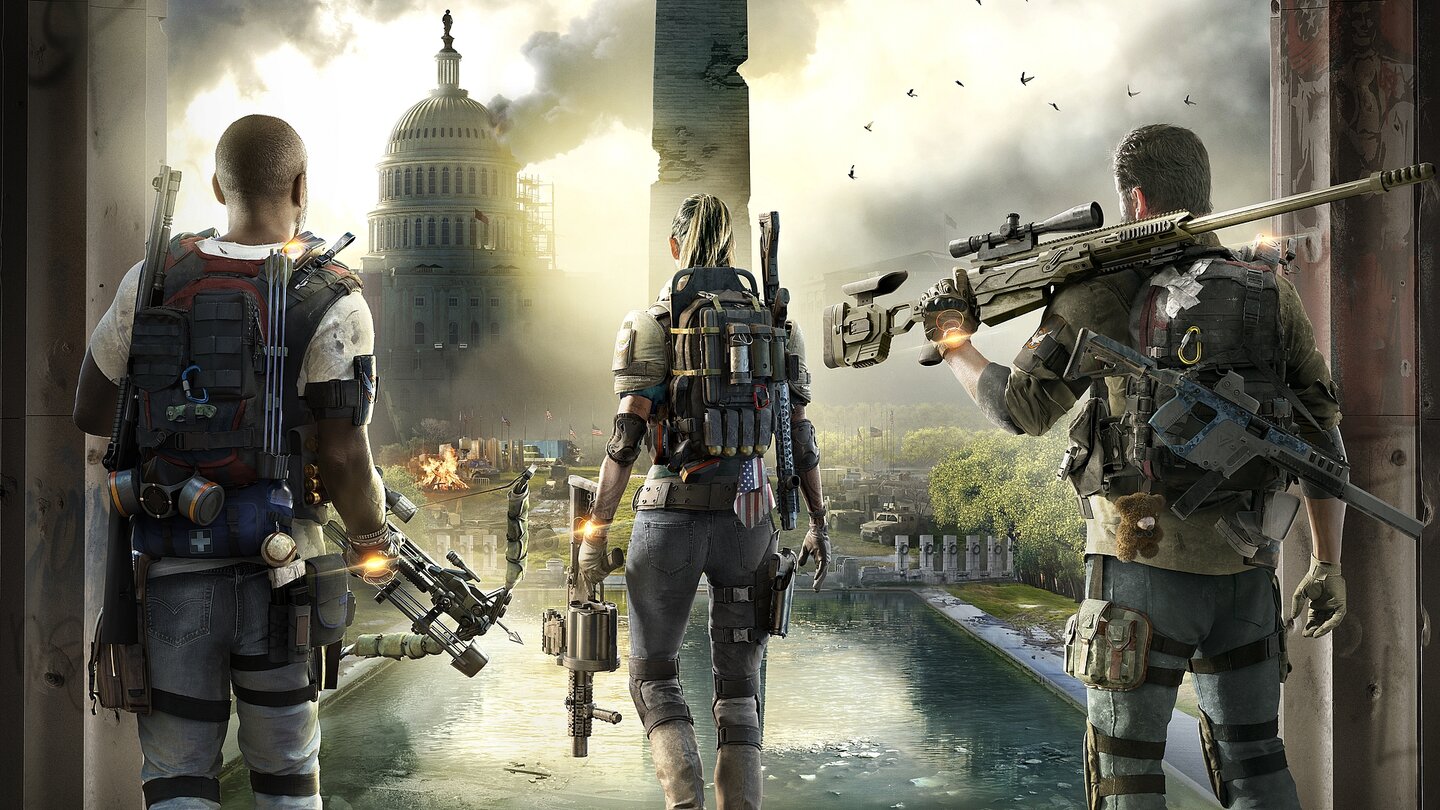 Tom Clancy's The Division 2Auch die Fortsetzung von Ubisofts Action-MMORPG erlaubt es euch, mit einem selbst erstellten Protagonisten (oder einer Protagonistin) durch die Spielwelt zu stapfen.