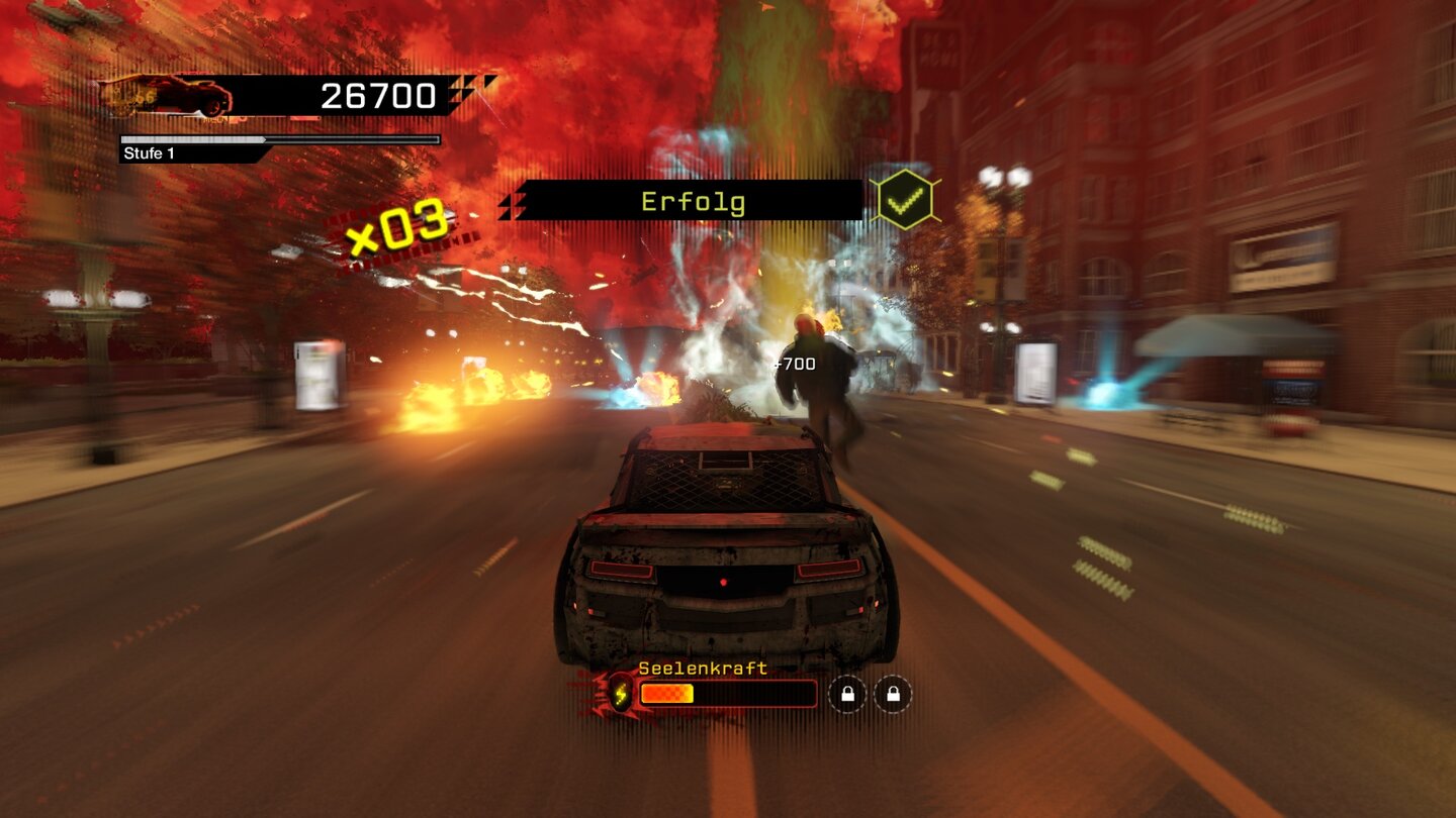 In Madness, einem weiteren Spiel der Digital Trips, jagen wir Dämonen – Carmageddon-Style!