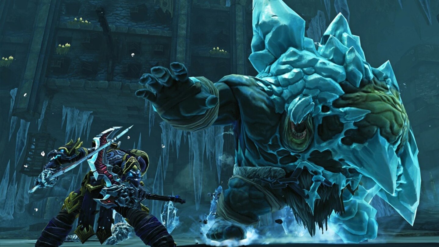 Darksiders 2Auf der Wii U erlebt der apokalyptische Reiter Tod zwar die gleichen Abenteuer wie in allen anderen Fassungen des Spiels, zieht dafür aber wesentlich besser ausgerüstet in den Kampf – die Vorbesteller-Boni der anderen Versionen sind allesamt enthalten. Der erste DLC, Arguls Grab, ist ebenfalls bereits Teil des Spiels.