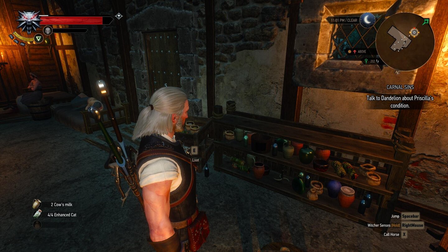 Witcher 3 - Technik - Ambient Occlusion - Off