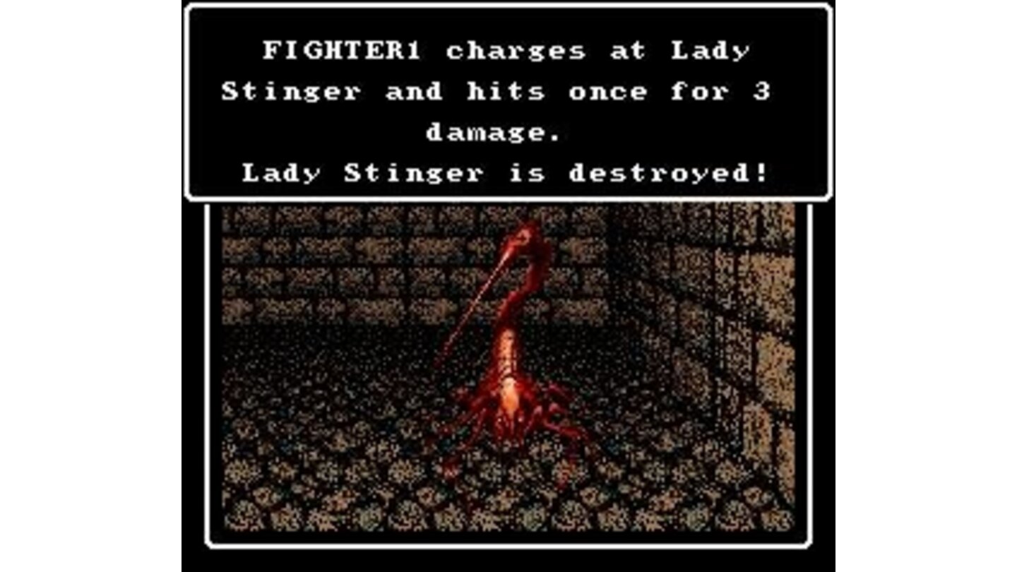 Fighting a Lady Stinger