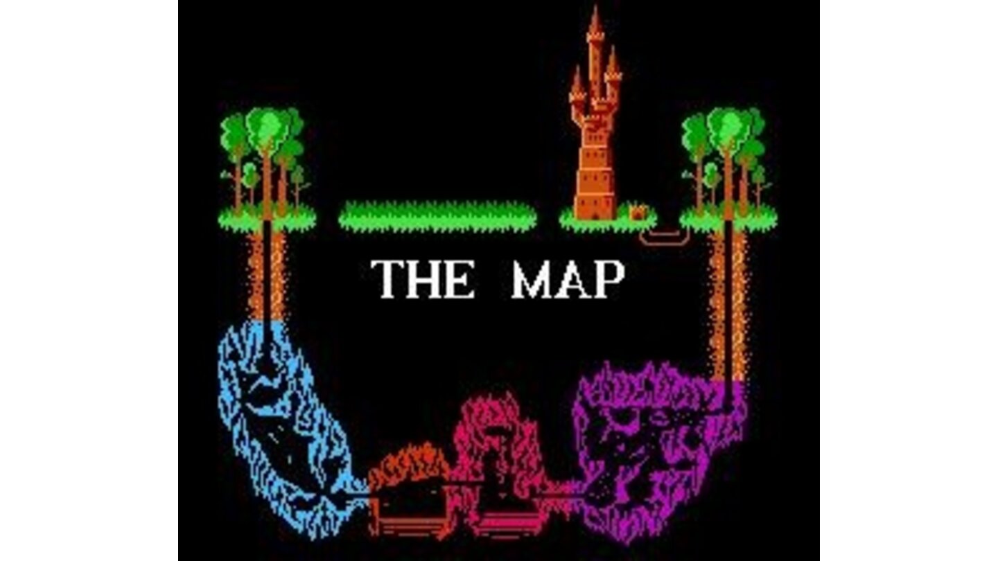 Master map screen of your journey.