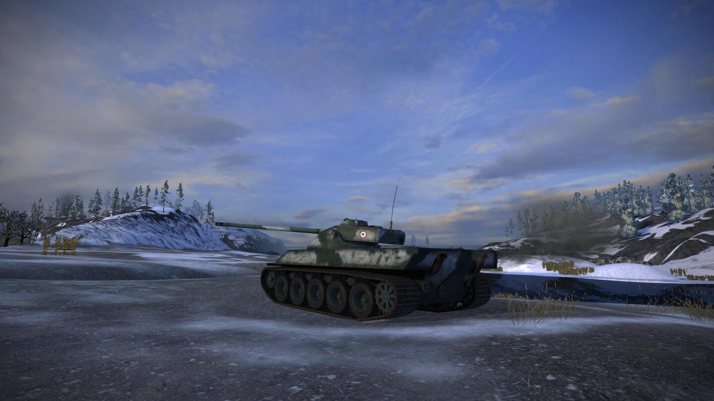 World of TanksScreenshots zu den neuen französischen Panzern.