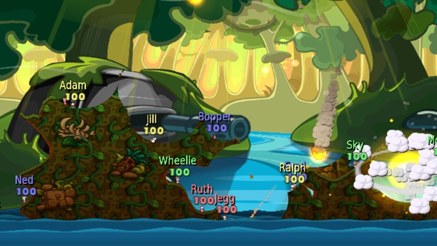 Worms: Battle Islands (2010)Battle Islands wird 2010 für die Wii und PSP veröffentlicht und behält alle bekannten Elemente der Worms-Serie nahezu unverändert bei. Das Mobile Game Worms 2010 ist an Battle Islands angelehnt.