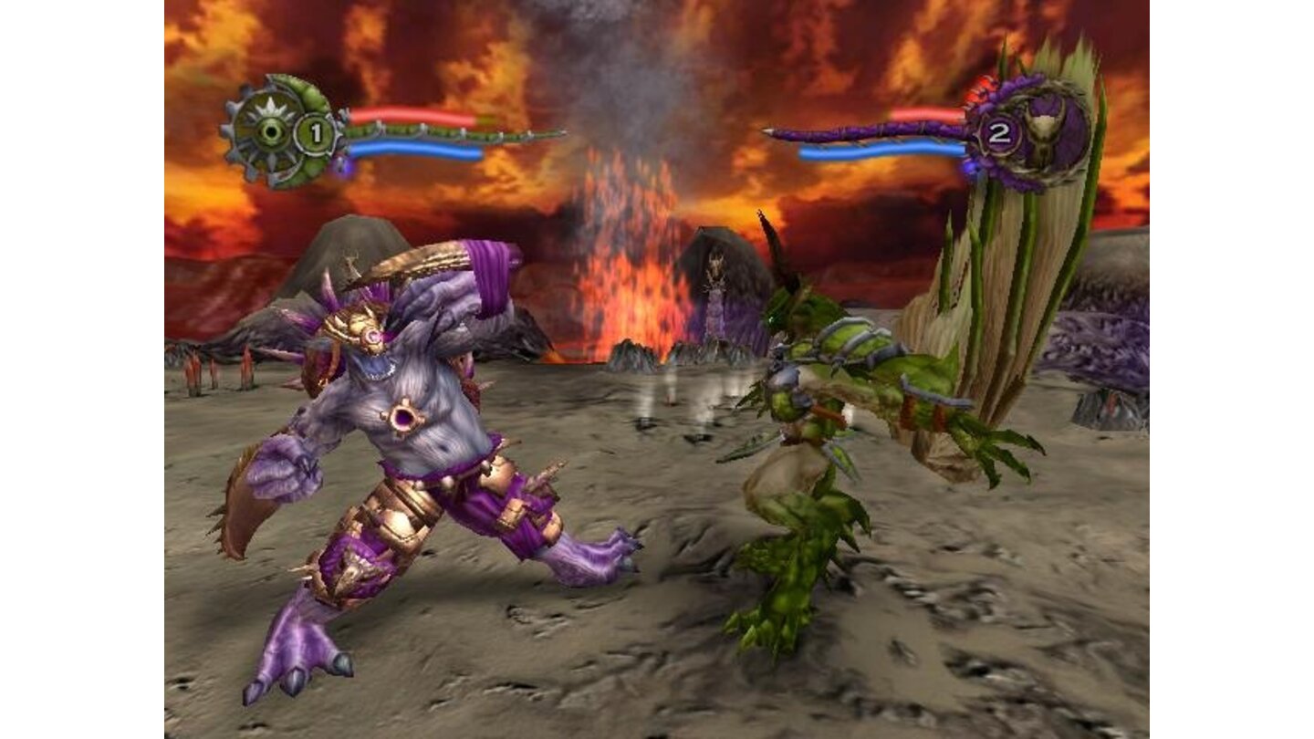 (Dark Chaos) Cyclops vs (Dark Order) Arch Demon in Lava Arena