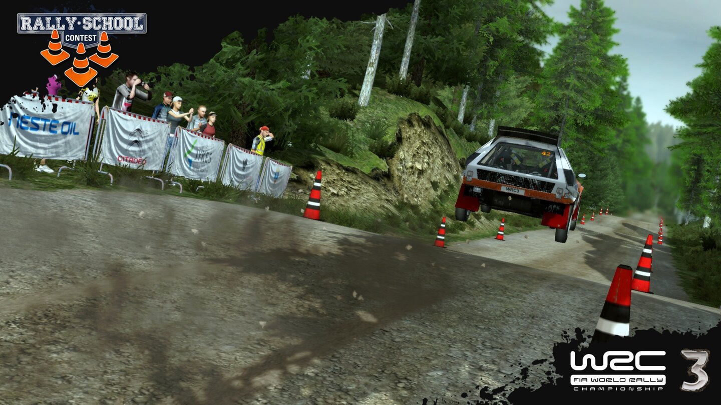 WRC 3 - Herausforderungen