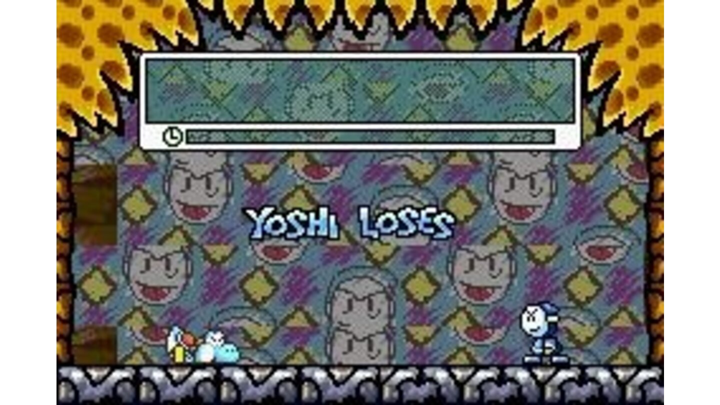 Yoshi lost!