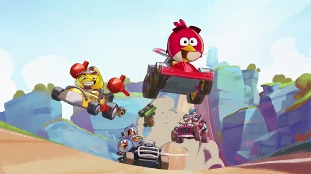 Debüt-Trailer von Angry Birds Go!