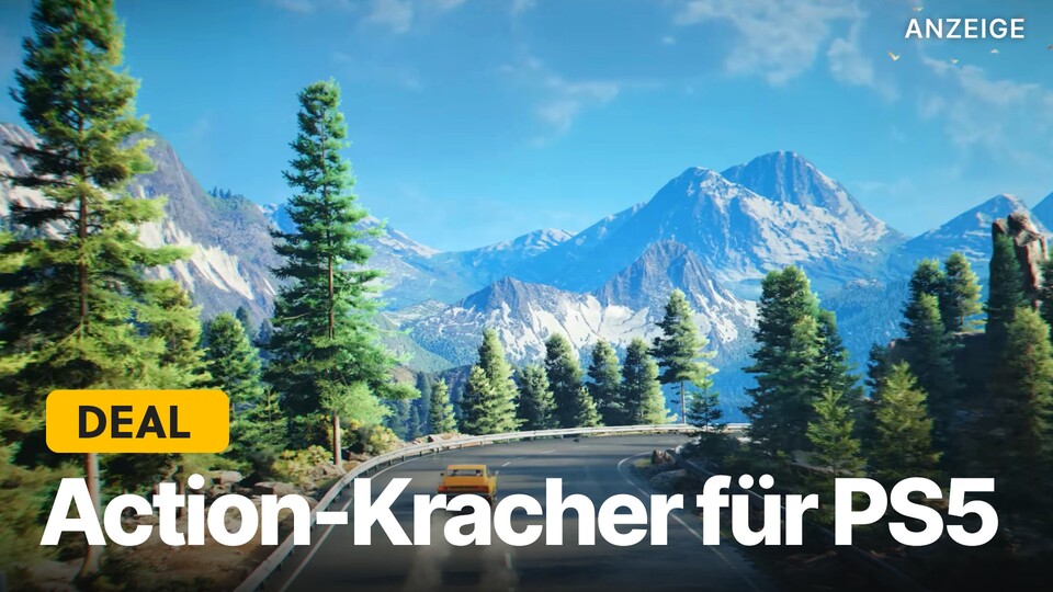 In diesem Action-Highlight seid ihr nicht nur zu Fuß, sondern auch mit schicken Sportwagen unterwegs.