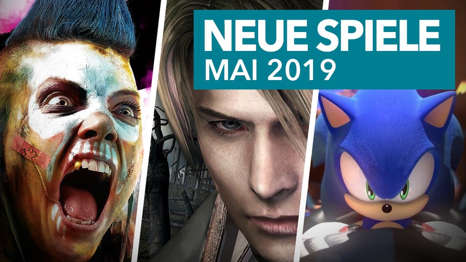 23 neue Konsolenspiele im Mai 2019 - Release-Vorschau für PS4, Xbox One + Nintendo Switch