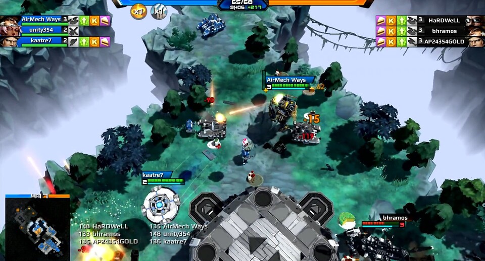 Der Free2Play-Titel Airmech Arena soll »im Sommer« für die Xbox 360 erscheinen.