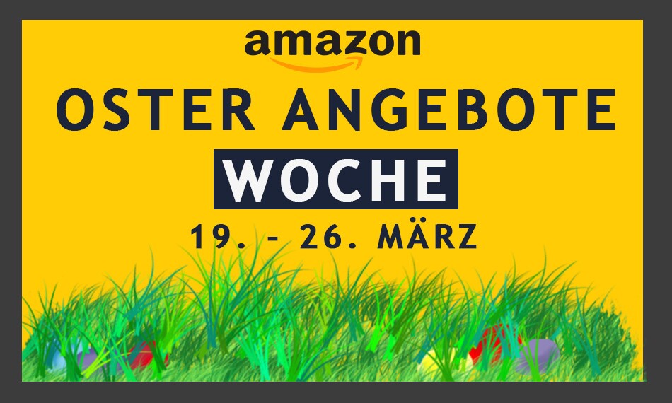 Die Amazon Oster-Angebote-Woche 2018 beginnt am 19. März.