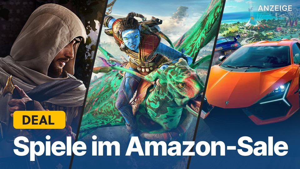 Im Ubisoft-Sale bei Amazon könnt ihr euch jetzt Open-World-Spiele aus 2023 und 2024 günstig sichern.