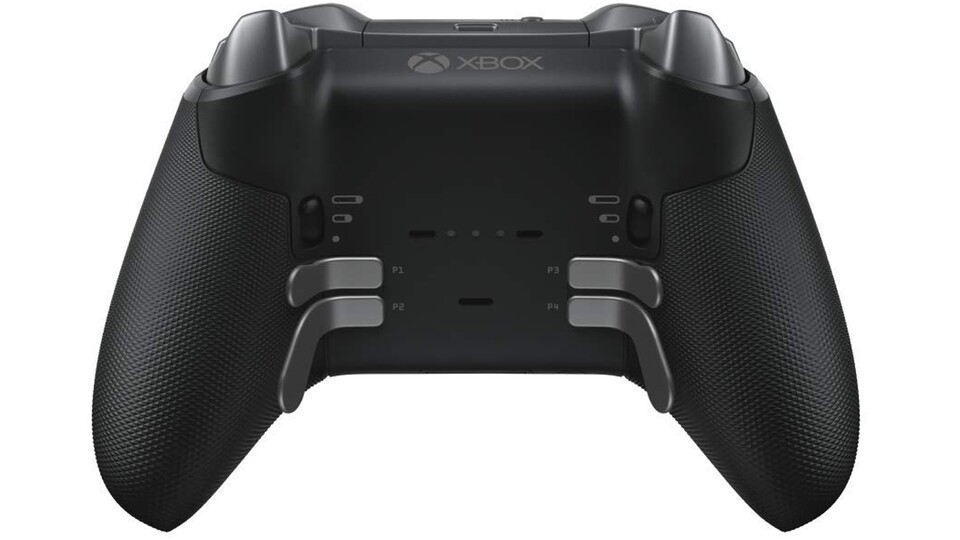 Die Paddles beim Xbox Elite Controller Series 2 sind seitlich angebracht und leicht zu erreichen.