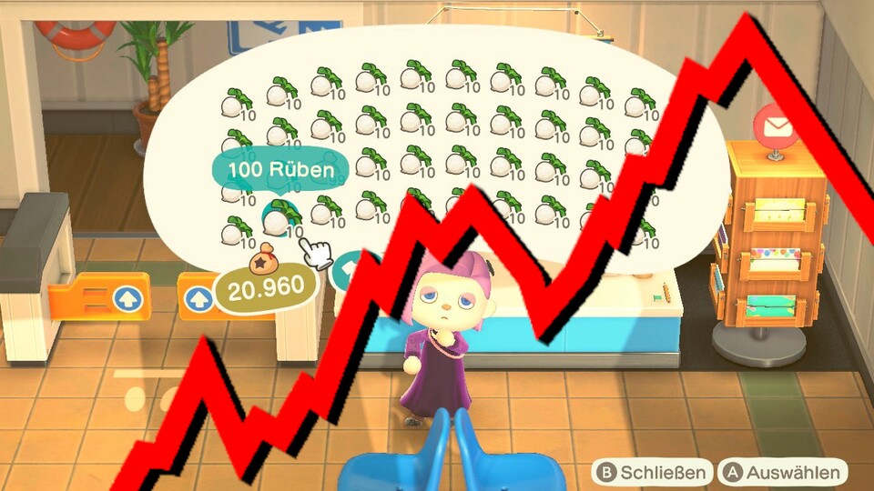 Rübenpreise in Animal Crossing sind nicht willkürlich. So könnt ihr sie vorhersagen.