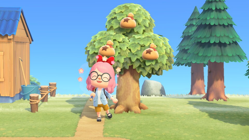 Bei Animal Crossing kann sogar das Geld an Bäumen hängen, wenn ihr es richtig macht.