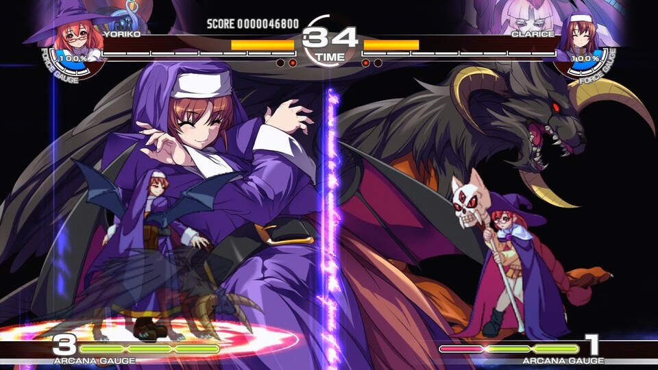Spezial Attacken setzt das Spiel mit bunten Manga-Grafiken in Szene.
