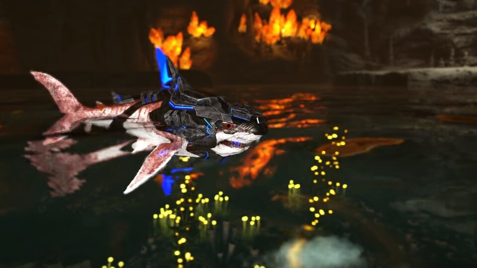 ARK: Survival Evolved – Der neue Laser-Hai