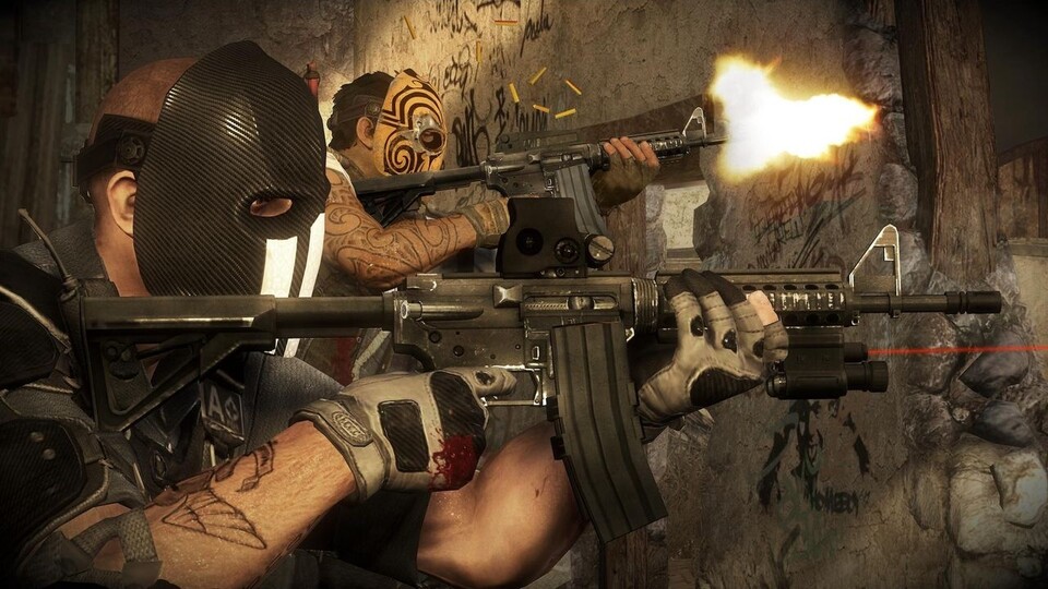 Die beiden Protagonisten Alpha und Bravo bleiben hinter ihren Masken absichtlich anonym, damit die Spieler sich besser mit ihnen identifizieren können - das sagt zumindest Electronic Arts.