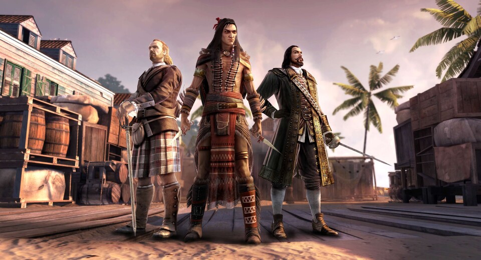 Zwei DLCs für Assassin's Creed 3 auf der Wii U stehen bereit.